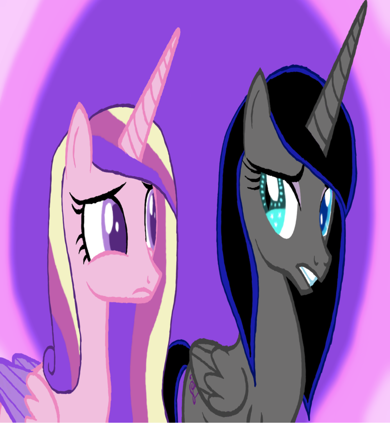 My mlp drawings Chapter 2: Amethyst and Princess Cadence | Comicdub