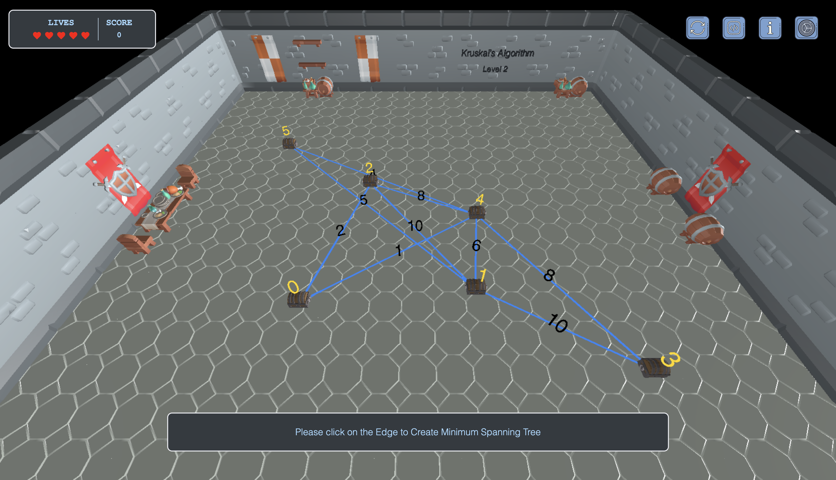 Kruskal Gameplay
