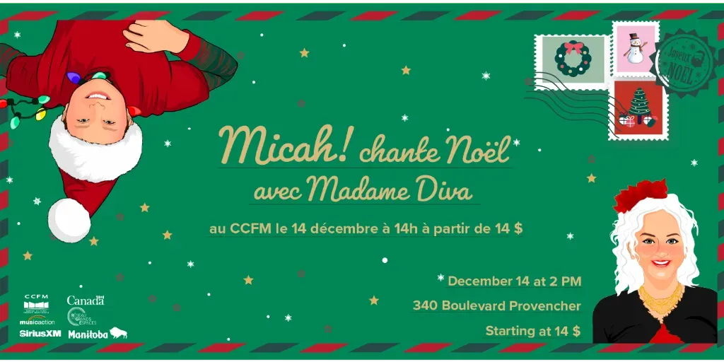 MICAH! CHANTE NOËL AVEC MADAME DIVA