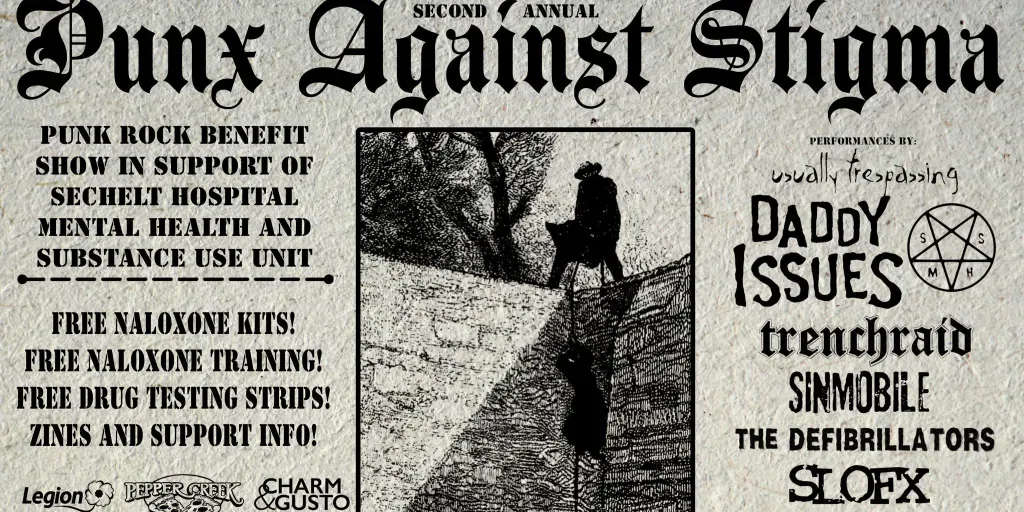 PUNX AGAINST STIGMA - with Daddy Issues, Trenchraid and more!