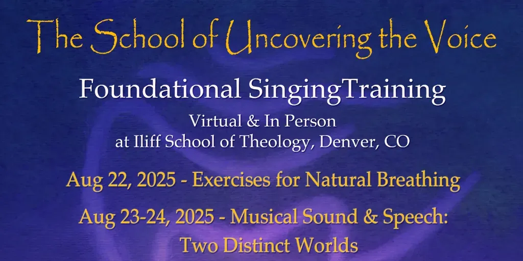 The School of Uncovering the Voice