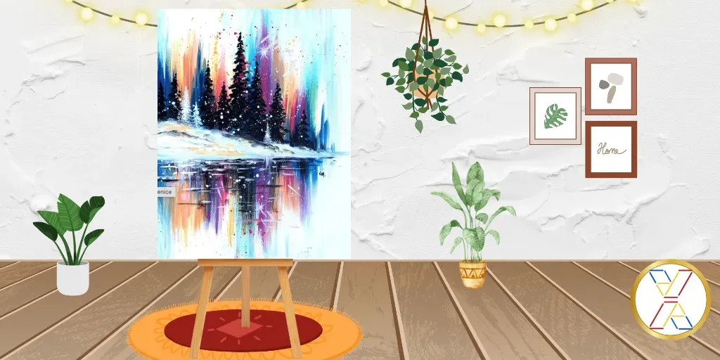 Paint Night : "Colors of Winter"
