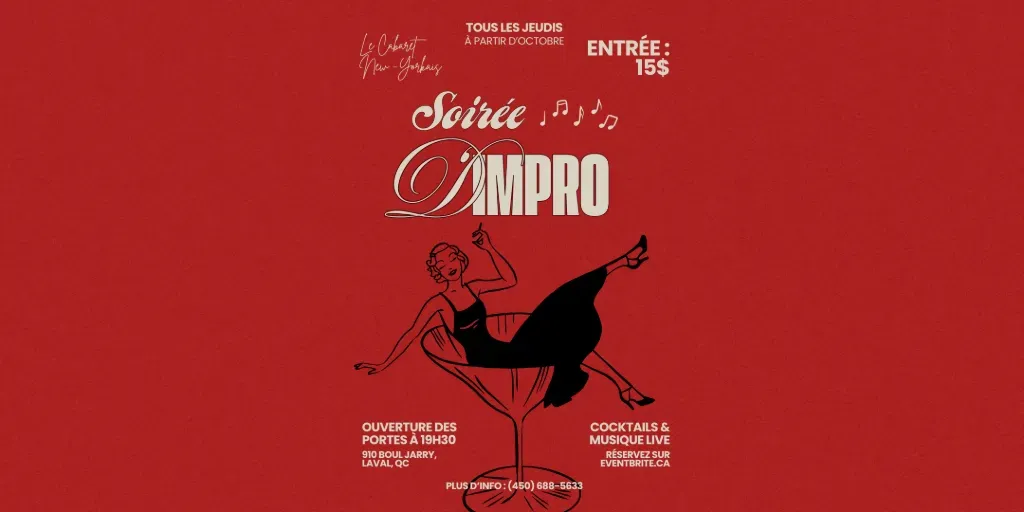 Soirée D'Impro | Karaoké et musique live au cabaret
