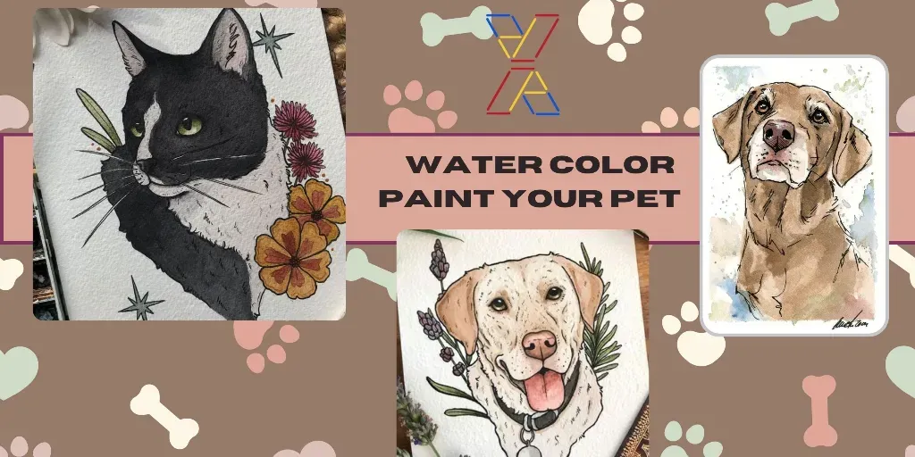 Watercolor Paint Your Pet Workshop
