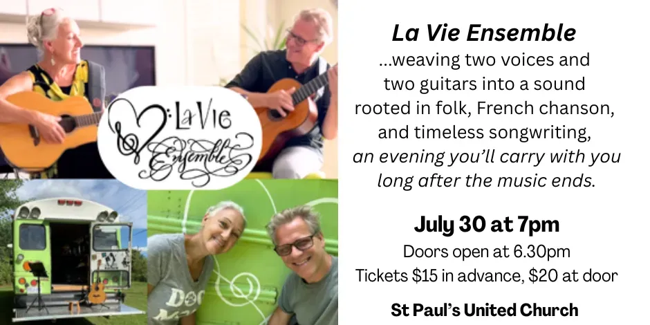 Your invitation to La Vie Ensemble