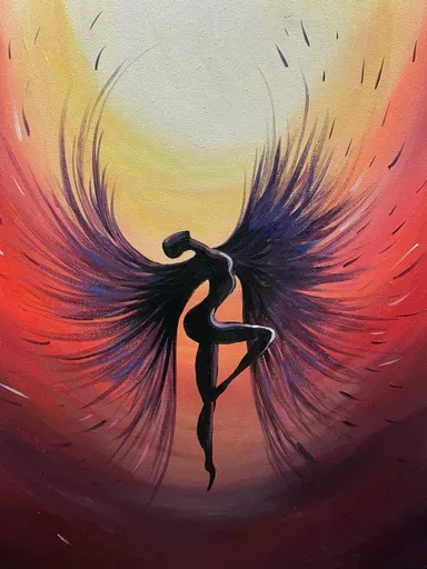 Advanced Paint Night : "Winged Goddess"