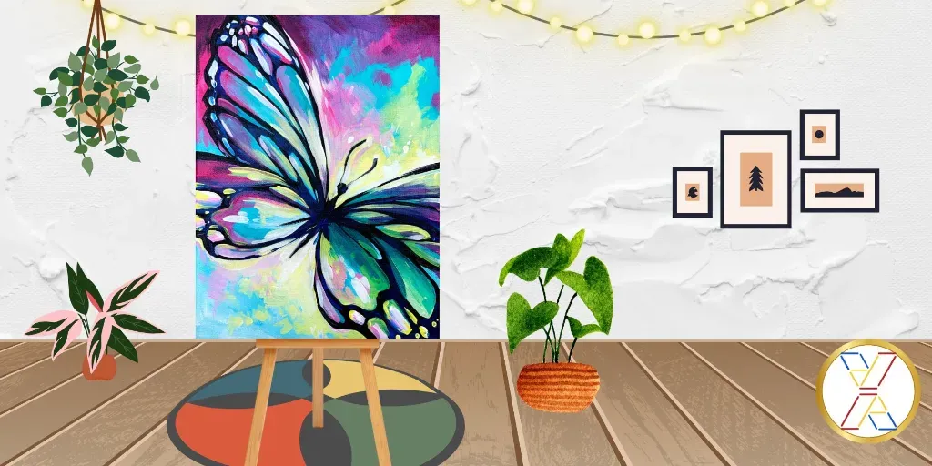 Paint Night : "Big Butterfly"