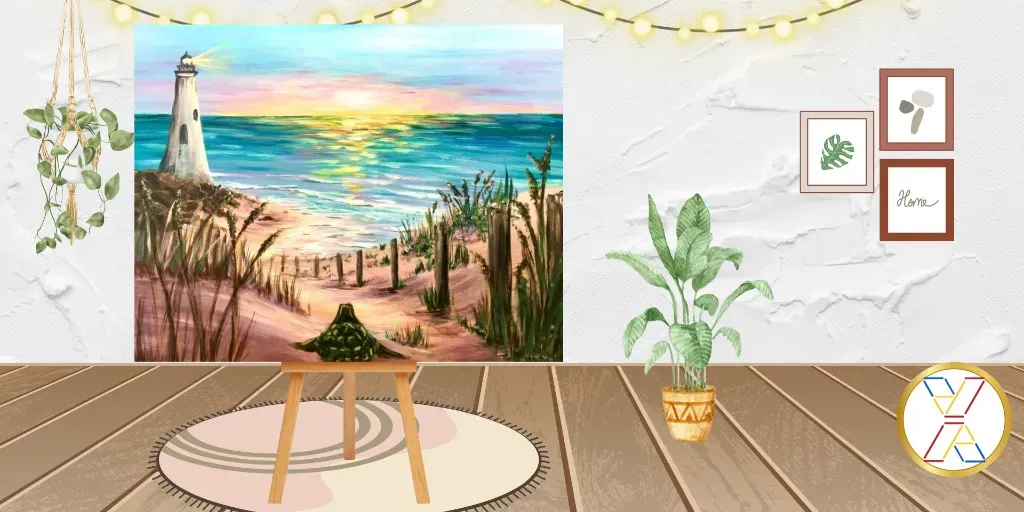 Paint Night : "Turtle Home"