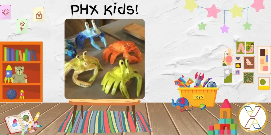 PHX Kids : Clay Crabs!