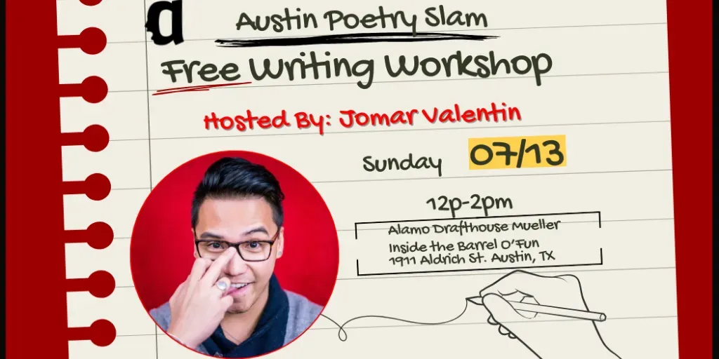 Austin Poetry Slam Presents 2nd Sundays FREE Writing Workshop