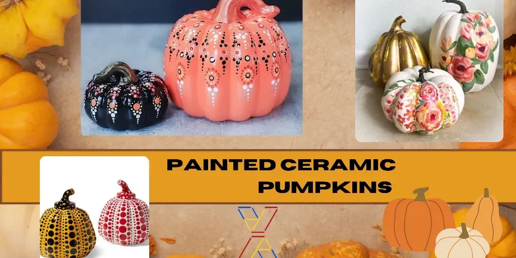 Ceramic Pumpkin Painting