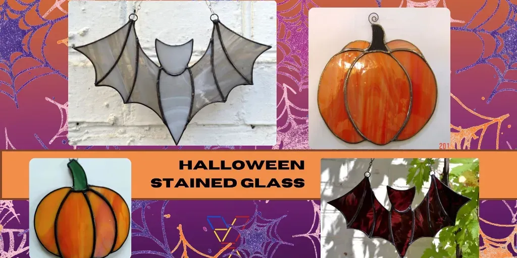 Halloween Stained Glass