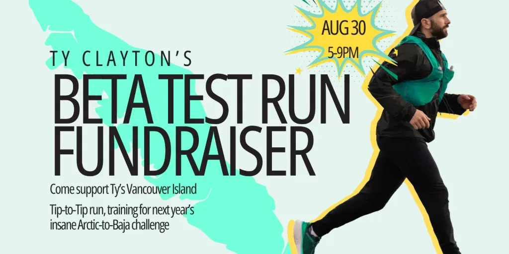 Ty Clayton's Beta Test Run Fundraiser