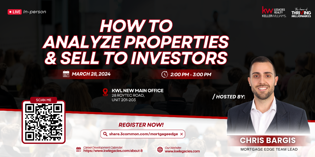 How to Analyze Properties & Sell to Investors