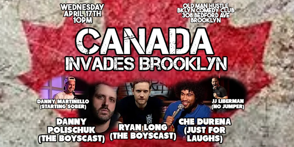 CANADA INVADES BROOKLYN