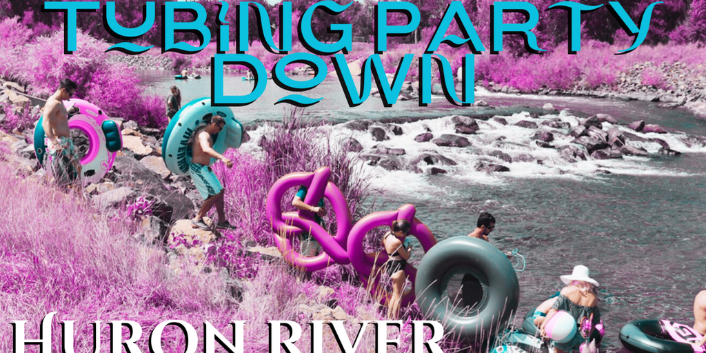 Tubing Party Down Huron River (2024)