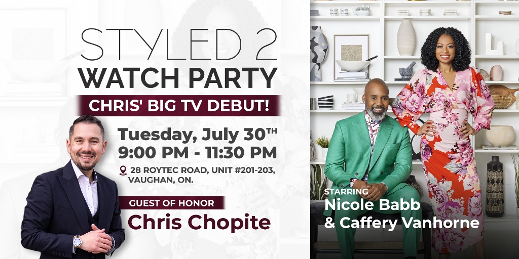 Styled 2 Watch Party: Chris' Debut