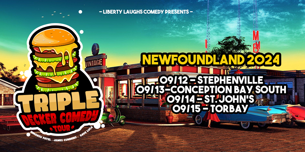 Triple Decker Comedy Tour - St. John's, Newfoundland