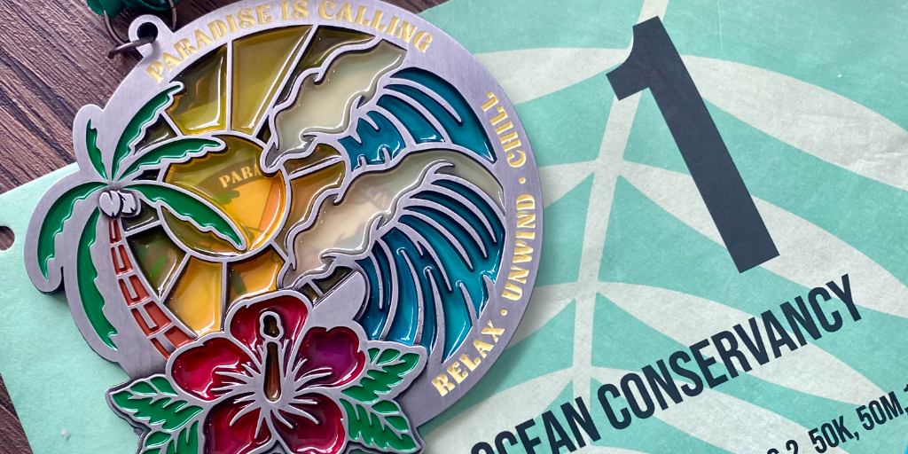 2024 Paradise is Calling 1M 5K 10K 13.1 26.2 50K 50M 100K 100M - Benefits Ocean Conservancy