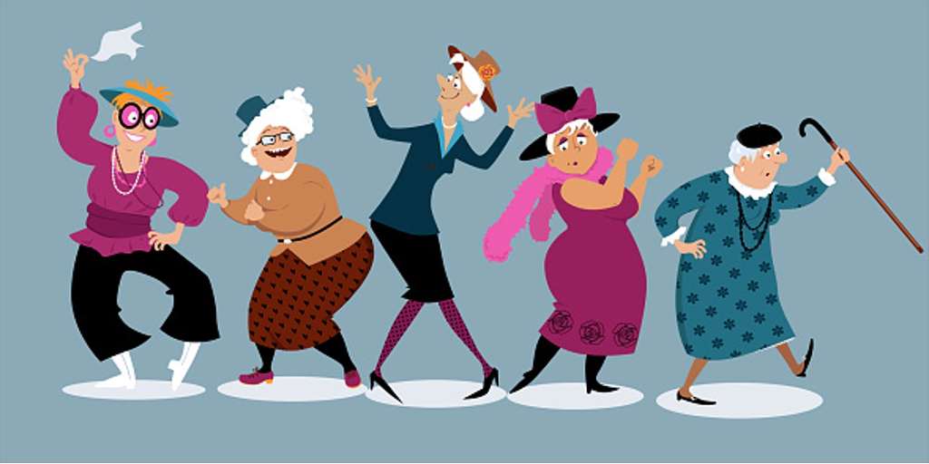 Four Old Broads