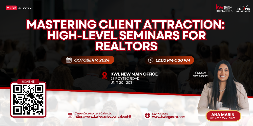 Mastering Client Attraction: High-Level Seminars for Realtors