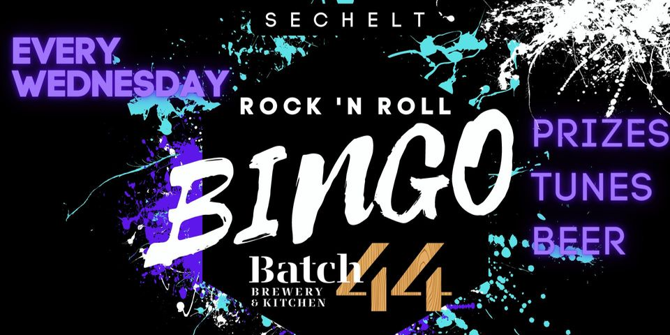ROCK N' ROLL BINGO at Batch 44