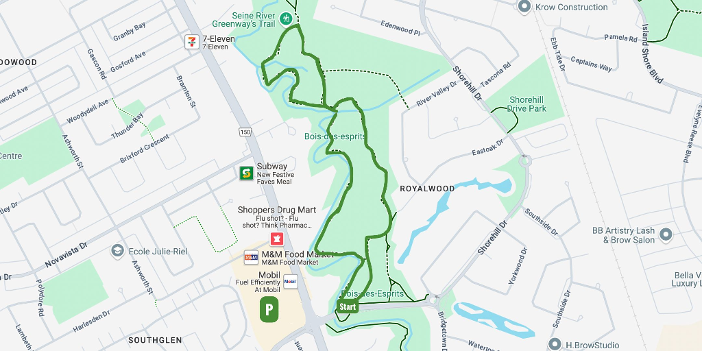 Group Hike on Bois des Esprits
