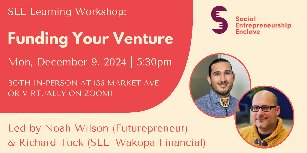 SEE Learning: Funding Your Venture