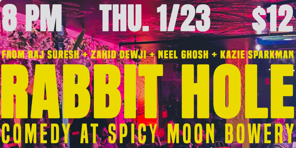 Rabbit Hole Comedy Show (1/23)