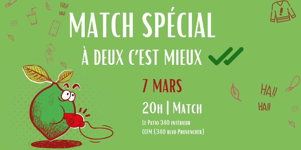 LIM - MATCH SPÉCIAL: À DEUX C'EST MIEUX