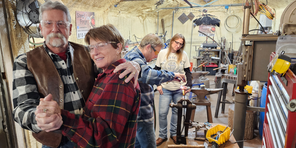 First Time Blacksmith experience (adult, BYOB, Date Night?!)