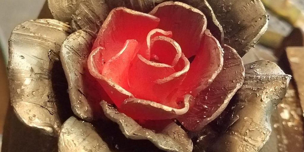 Beginner Blacksmith Flower Build