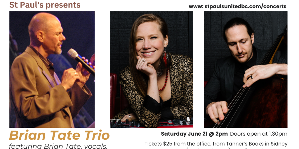 St Paul’s Presents: Brian Tate Trio