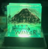 Glass Block with Light - DIY Workshop