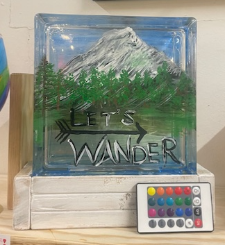 Glass Block with Light - DIY Workshop