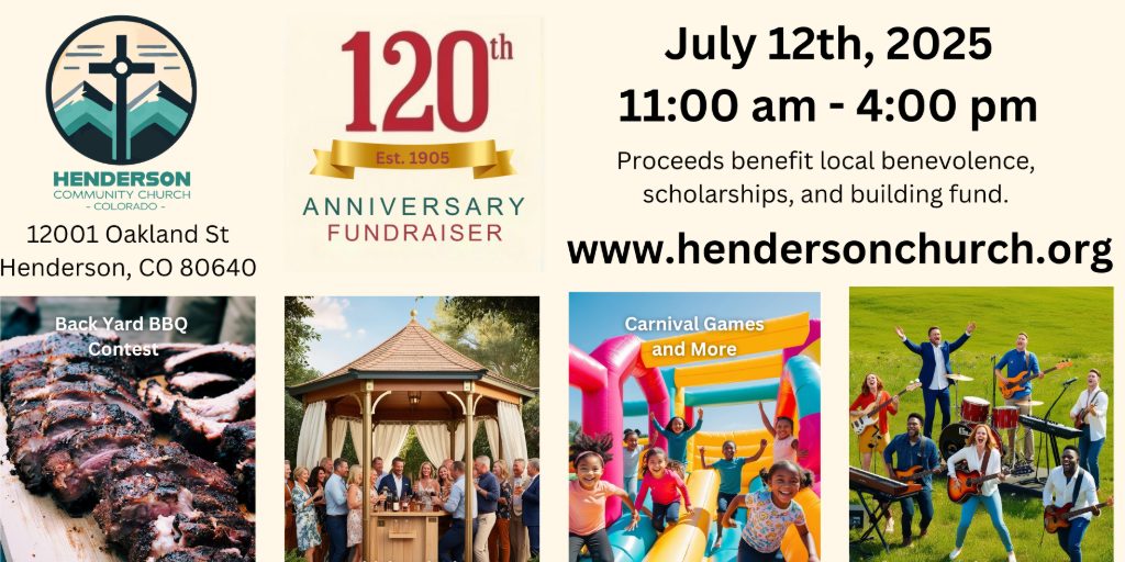 120th Anniversary Fundraiser / 1st Backyard BBQ Festival