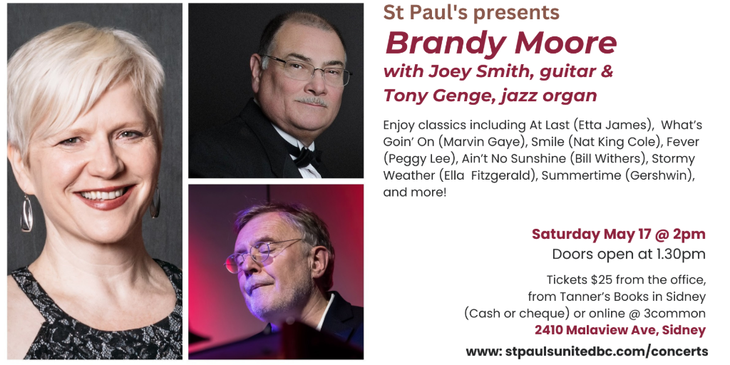 St Paul’s Presents: Brandy Moore Trio