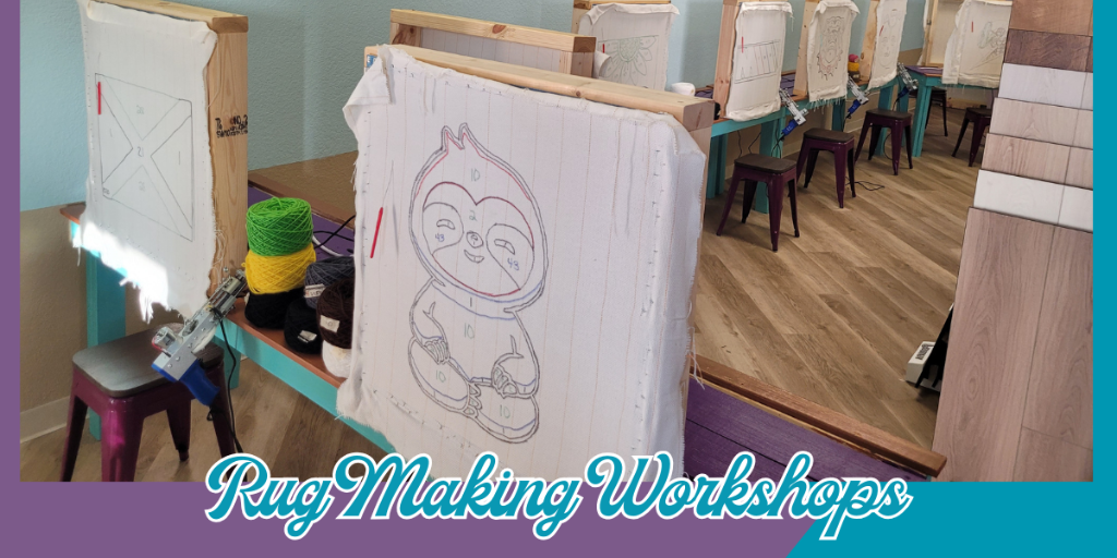 Saturday - Leesburg - Rug Making Workshops - Lake Square Mall