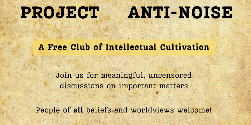 Project Anti-Noise: Discussion Club