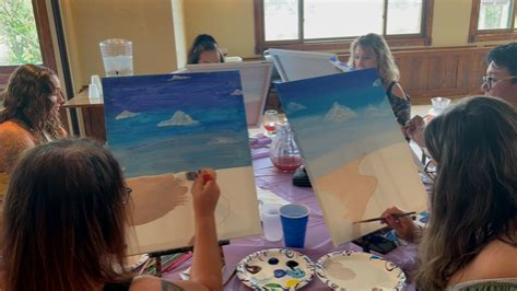 Summer Paint & Sip at Blue Sky Vineyard