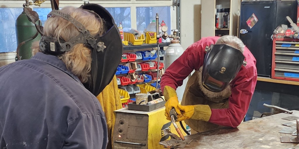 Intro to Welding AND Blacksmith 2 for 1 !!