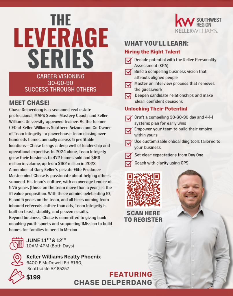 The Leverage Series with Chase Delperdang