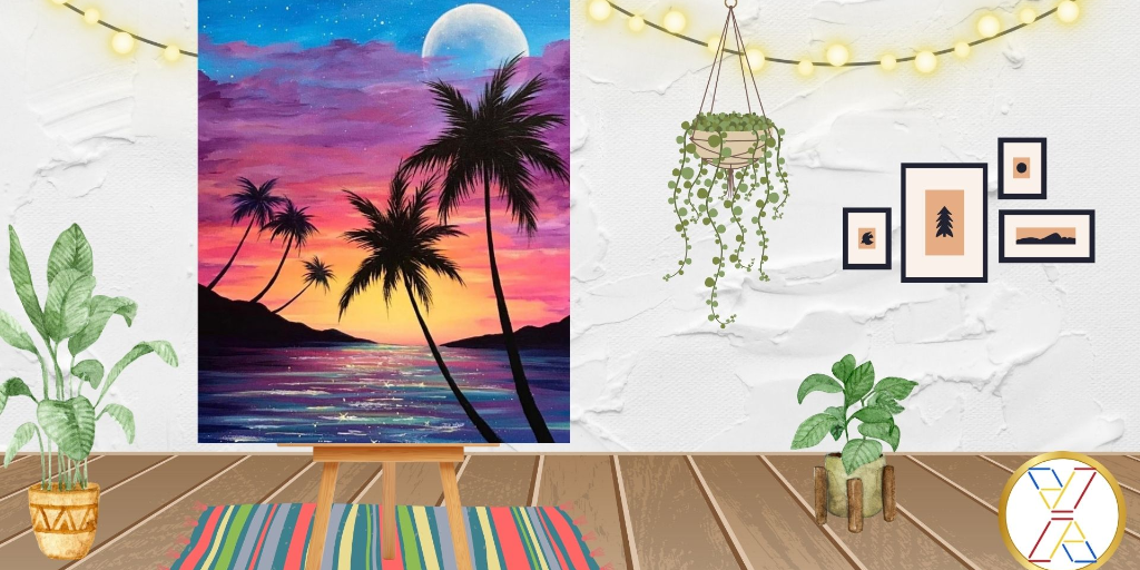 Summer Paint & Sip at Blue Sky Vineyard