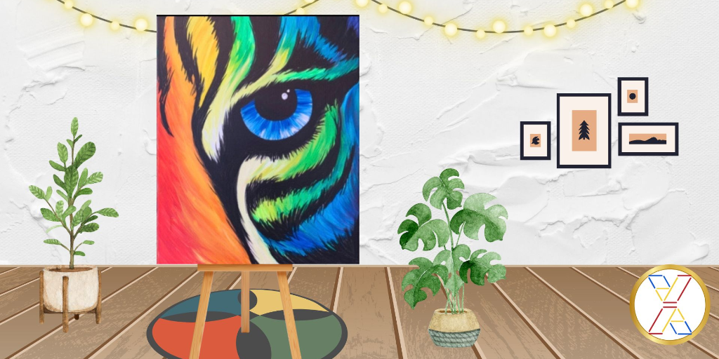 BYOB Glow Paint N Sip : "The Eye of the Tiger"