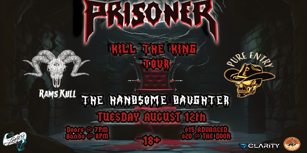 PRISONER live at The Handsome Daughter ft pure entry and rams kull.