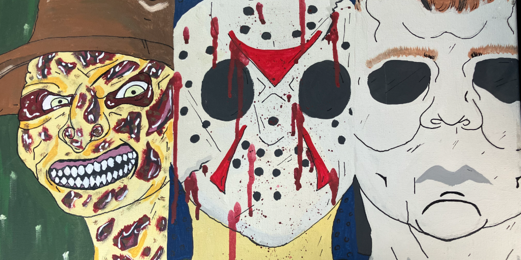 Horror Movie Paint Night