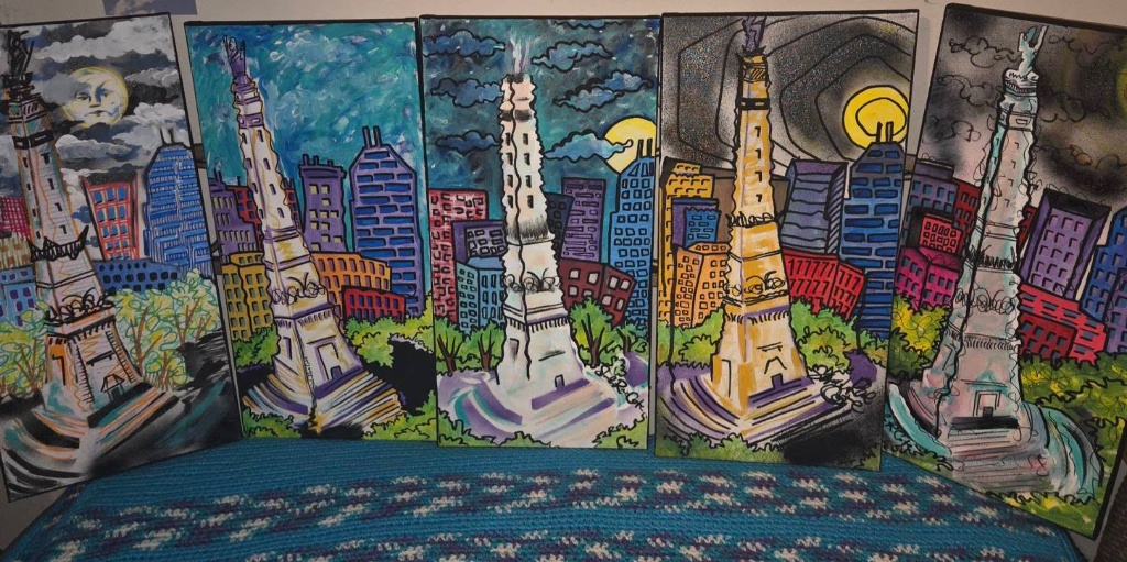 First Friday with Feature Artist Sarah Cote!