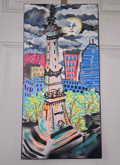 First Friday with Feature Artist Sarah Cote!