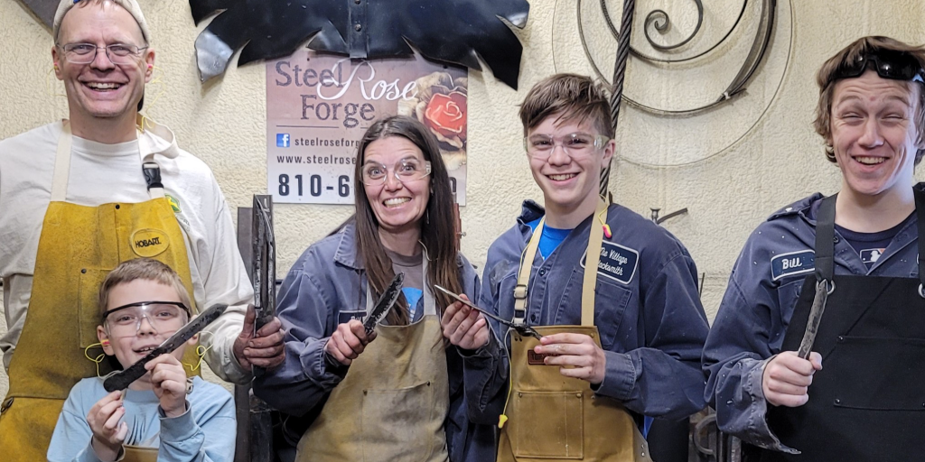Intro to Blacksmith ages 10+up