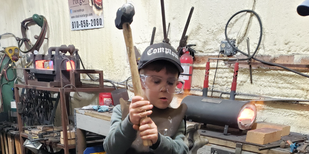 Intro to Blacksmith ages 10+up